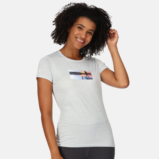 Women's Fingal VII T-Shirt Cyberspace Marl 
