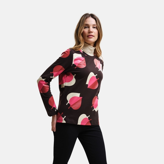 Orla Kiely T-shirt d'hiver à manches longues Rose