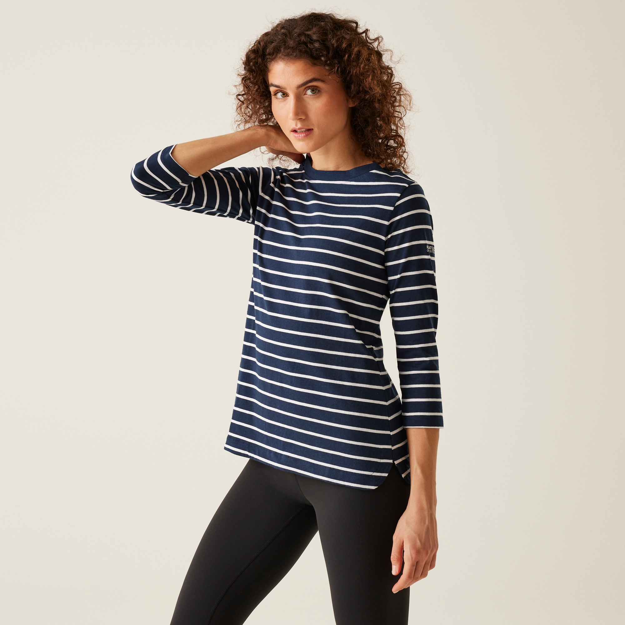 Regatta Regatta Bluzka damska 3/4 Bayletta Niebieski