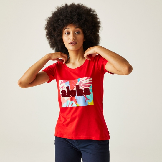 Filandra VIII Femme T-shirt Rouge