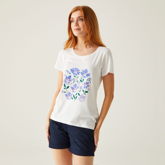 Women's Filandra VIII T-Shirt White Floral