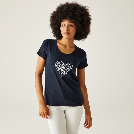Women's Filandra VIII T-Shirt Navy Amore