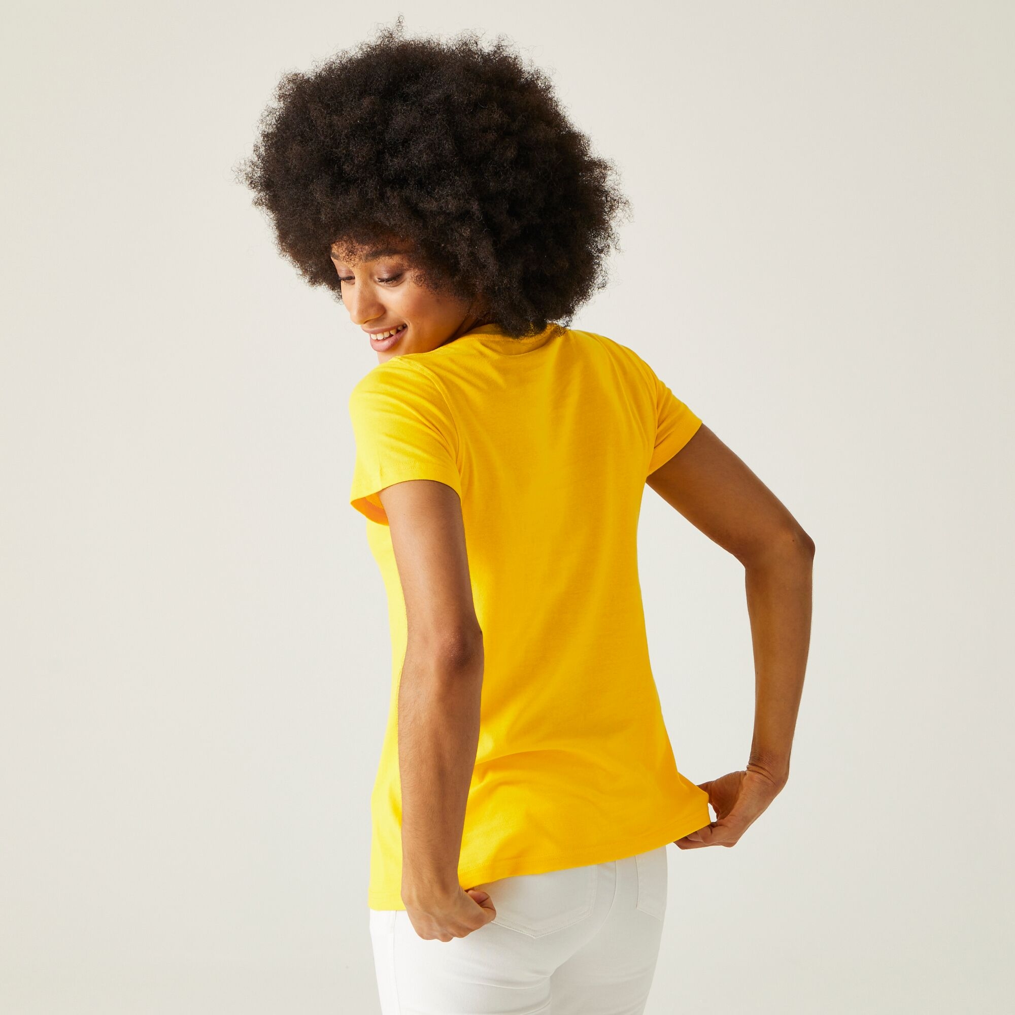 Regatta Damska koszulka Filandra VIII Żółty