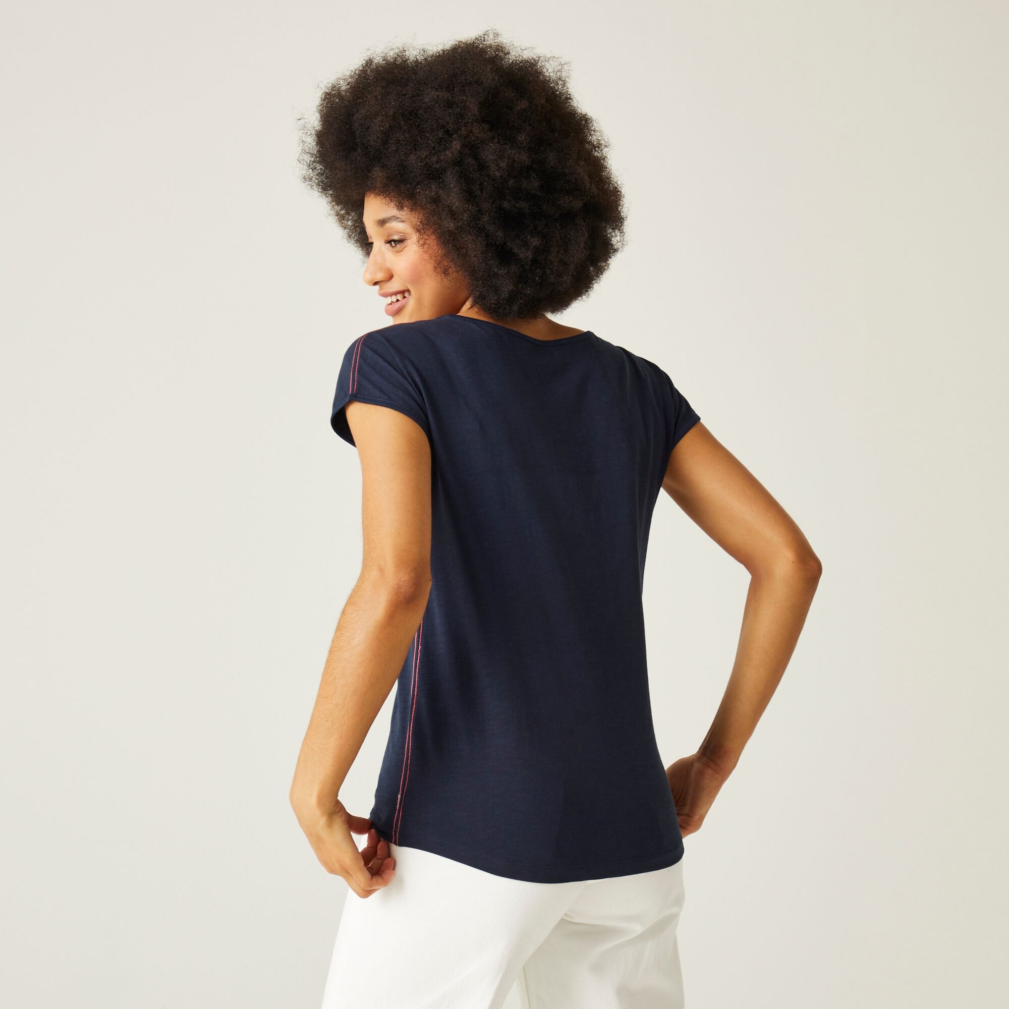 Damska koszulka Telisse Granatowy