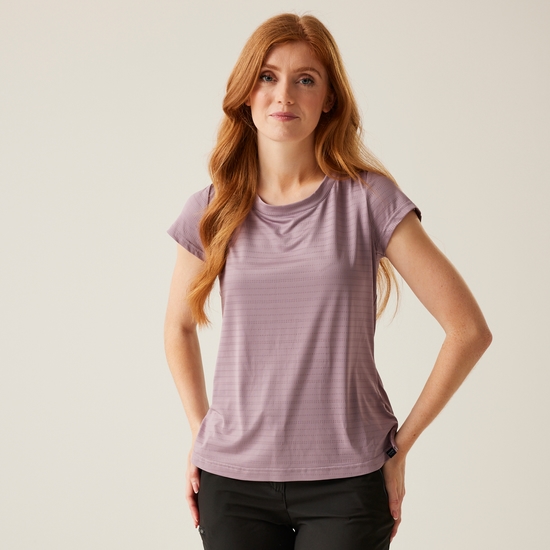 Limonite VII Femme T-shirt Violet