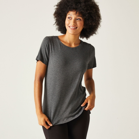 Women's Ballyton T-Shirt Seal Grey