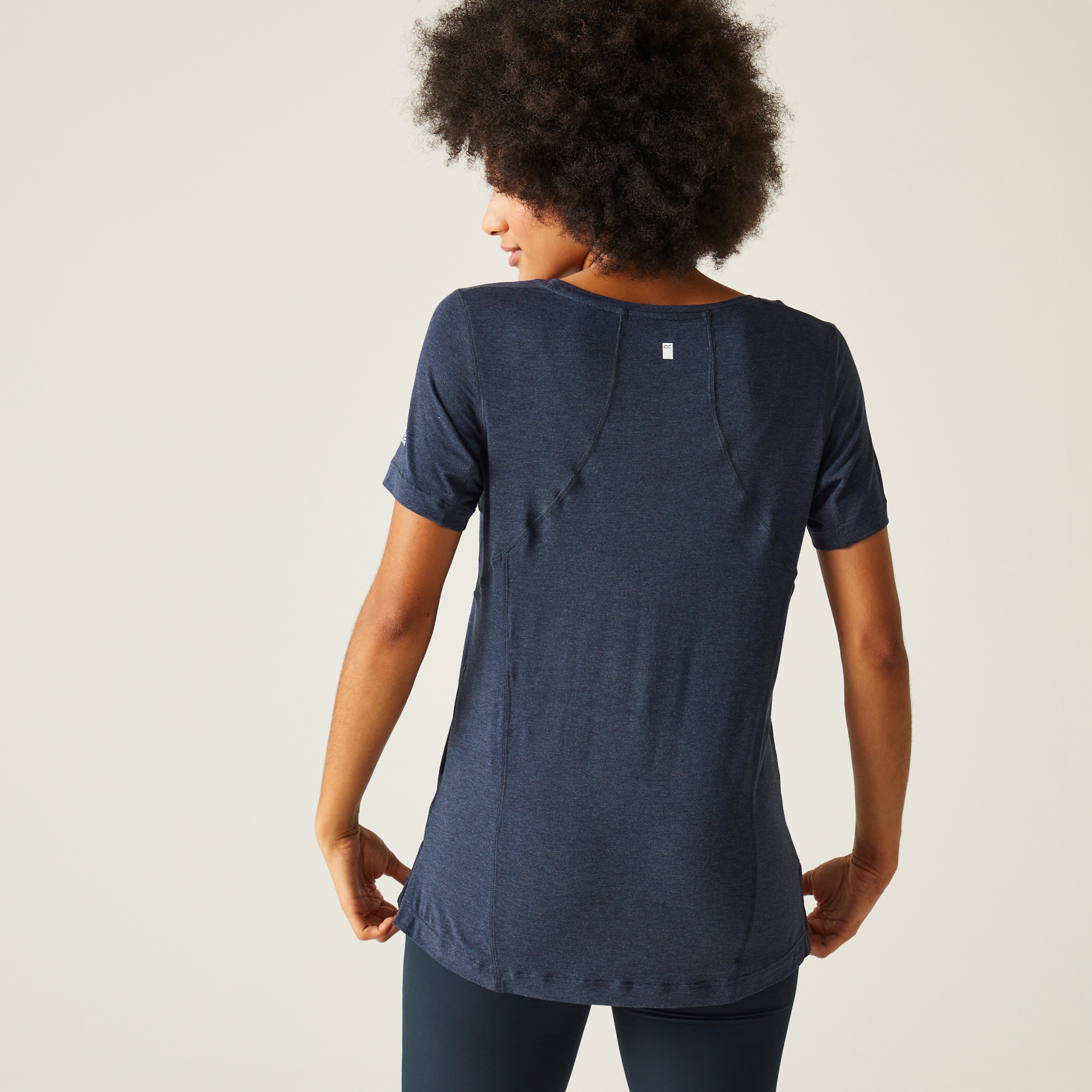 Damska koszulka Ballyton Granatowy