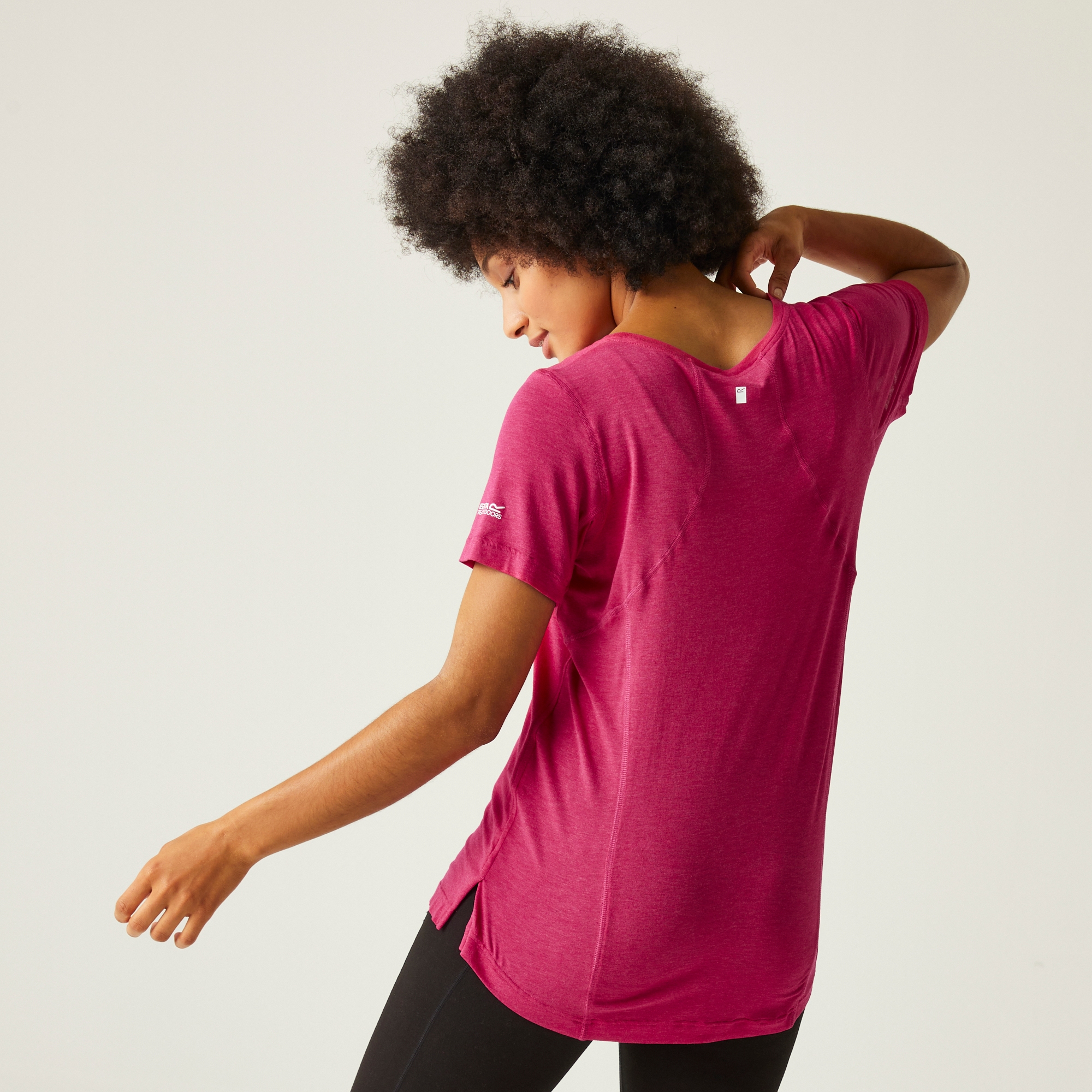 Regatta Damska koszulka Ballyton Fuksja