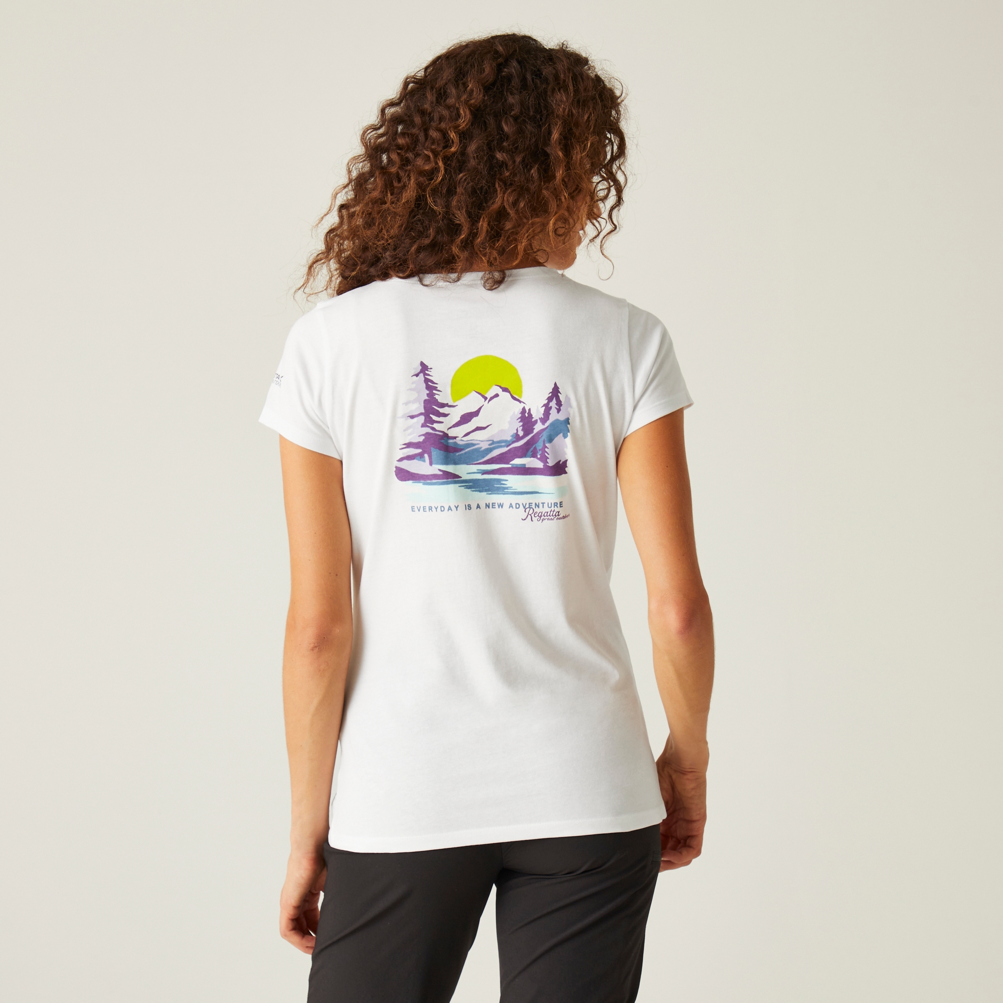 Regatta Damska koszulka Breezed IV Biały