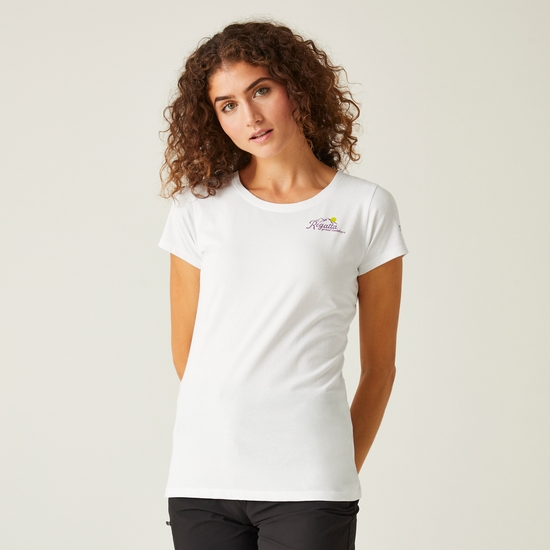 Breezed IV Femme T-shirt Blanc