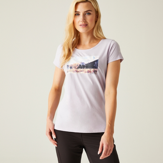 Breezed IV Femme T-shirt Violet