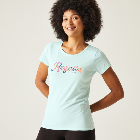 Breezed IV Femme T-shirt Bleu