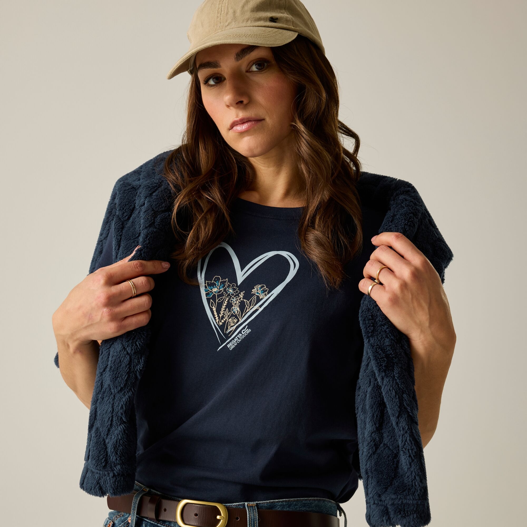 Regatta Women's Filandra Vx T-Shirt - Blue Size 10