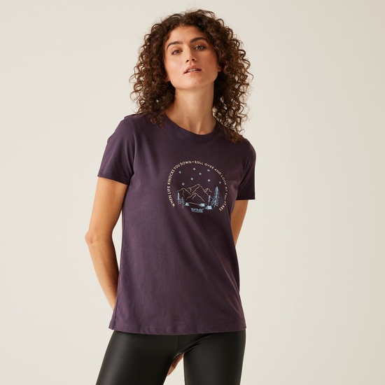 T-shirt Filandra VX pour femme Violet