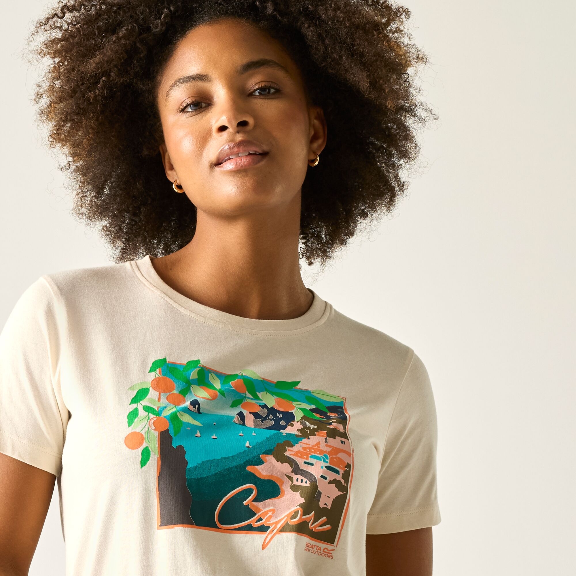 Regatta   Koszulka damska Filandra VX Beżowe