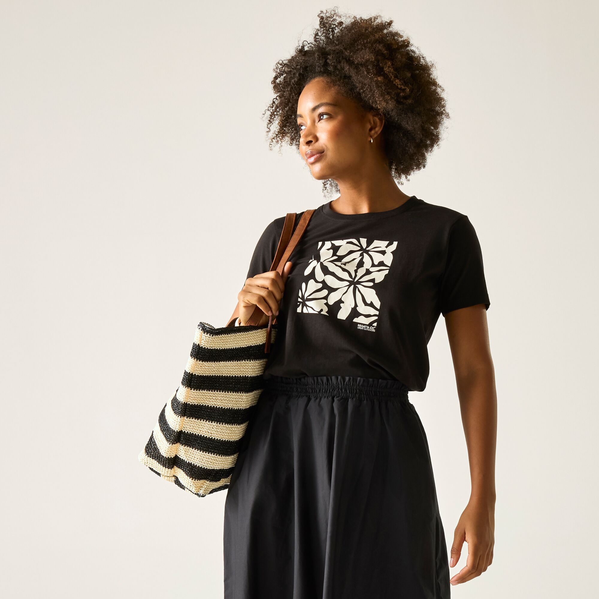 Regatta Regatta Koszulka damska Filandra VX Czarny