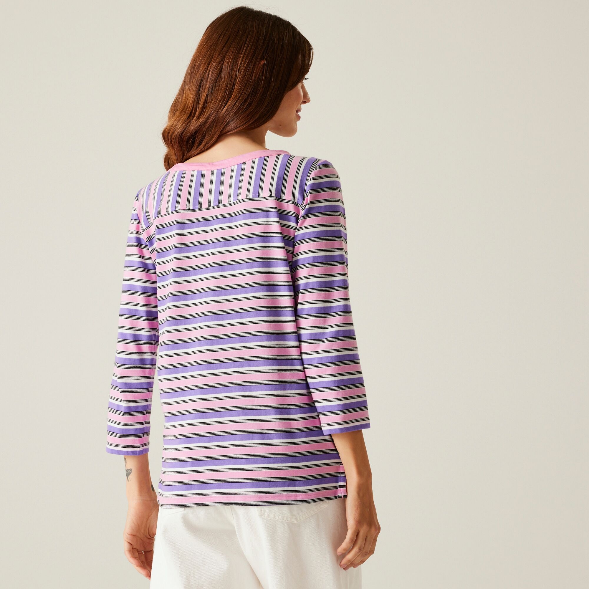 Regatta Bluzka damska z rękawem 3/4 Bayletta II Różowy