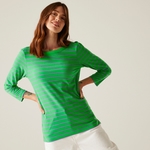 Island Green Paisley Purple Stripe