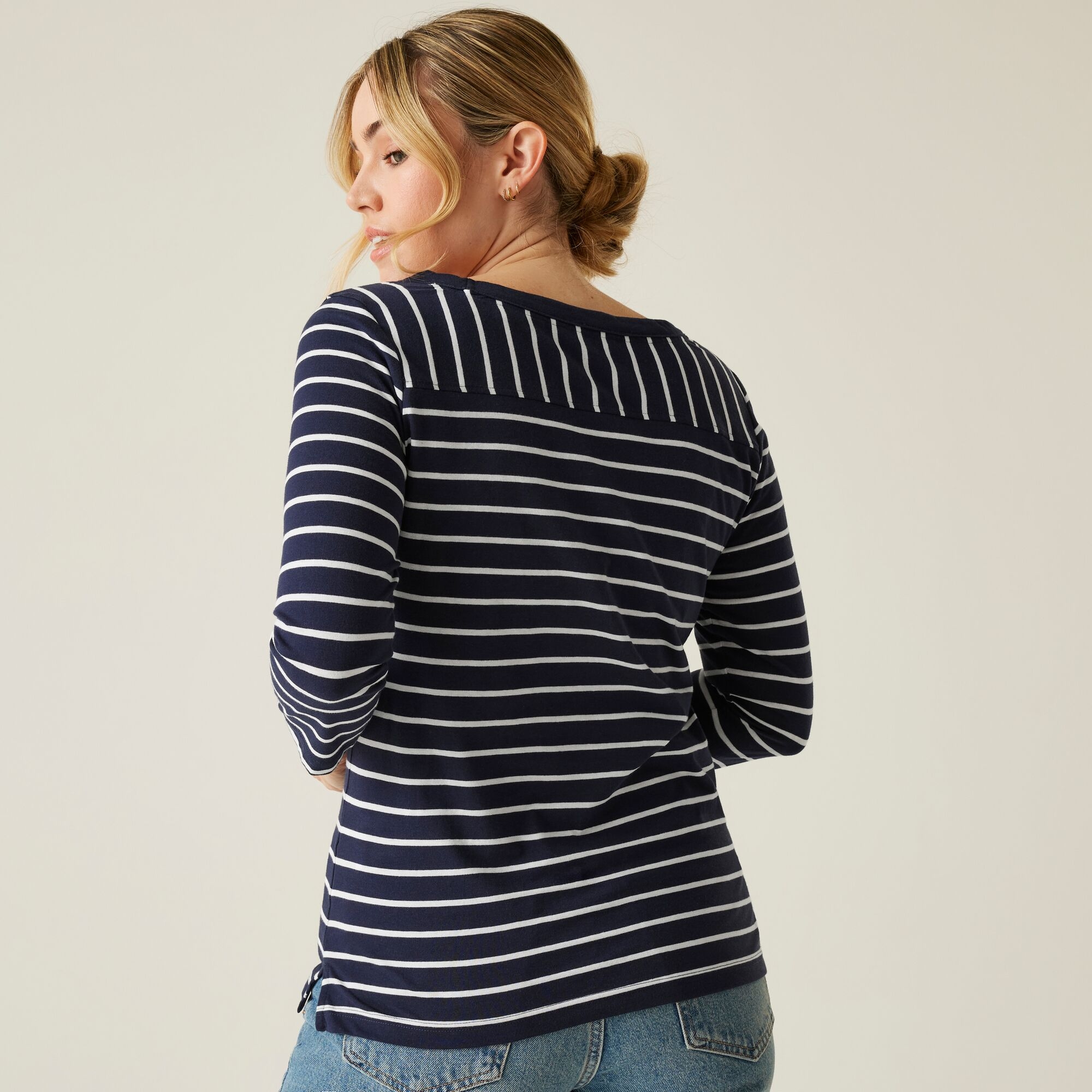 Regatta Bluzka damska z rękawem 3/4 Bayletta II Niebieski