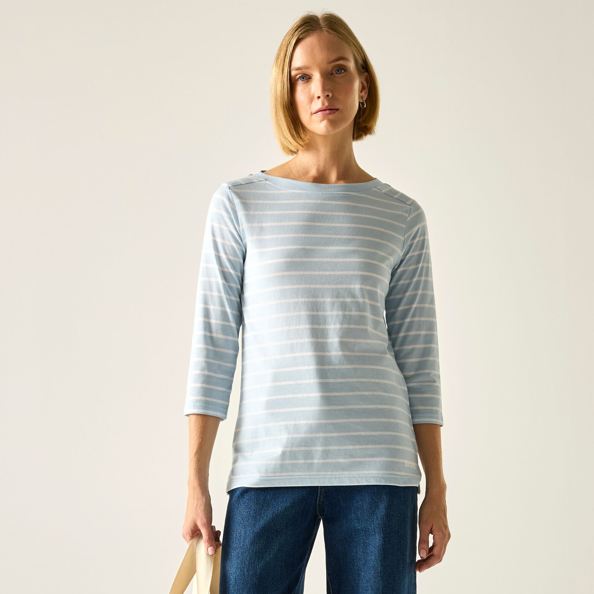 Regatta   Bluzka damska z rękawem 3/4 Bayletta II Niebieski