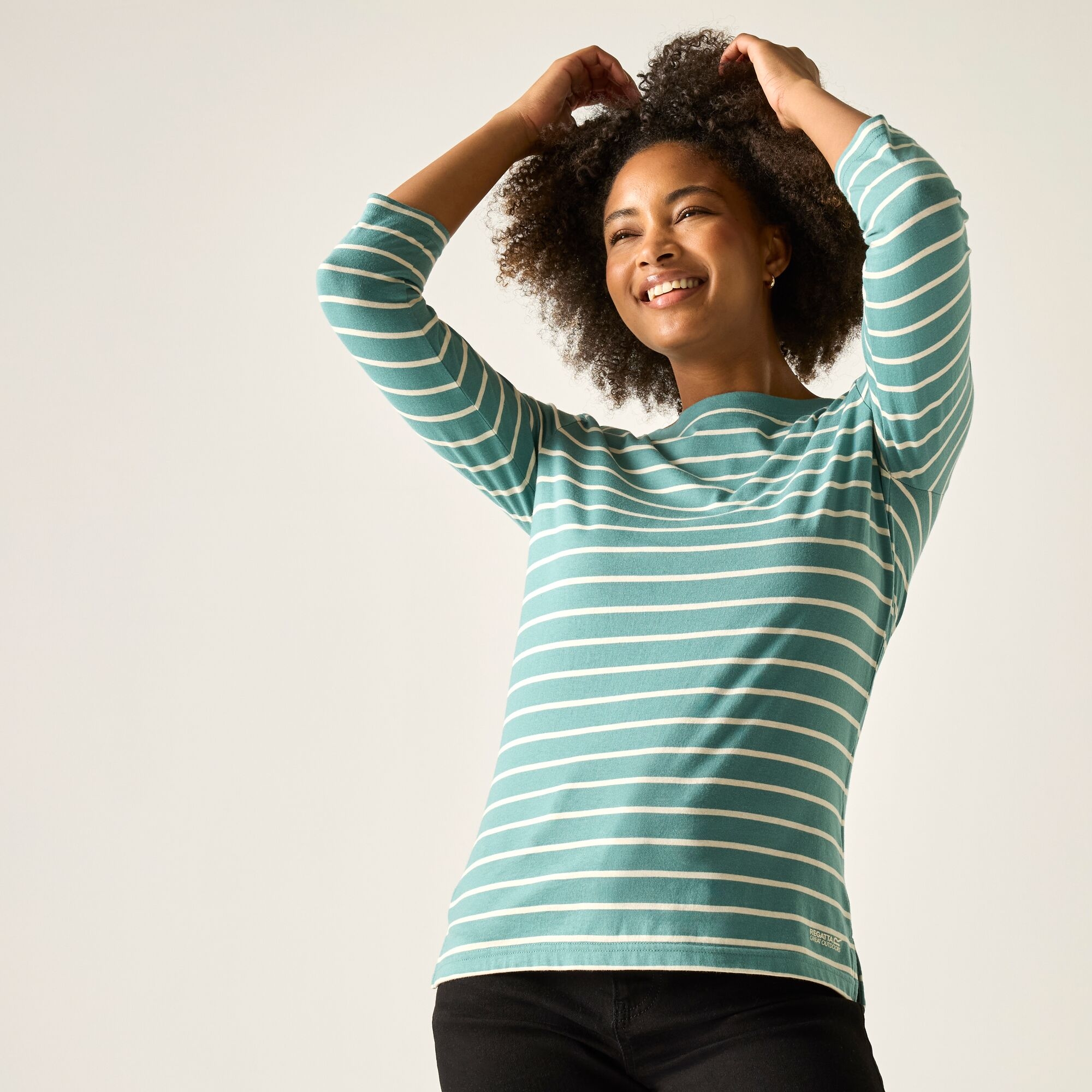 Regatta Regatta Bluzka damska z rękawem 3/4 Bayletta II Zielony