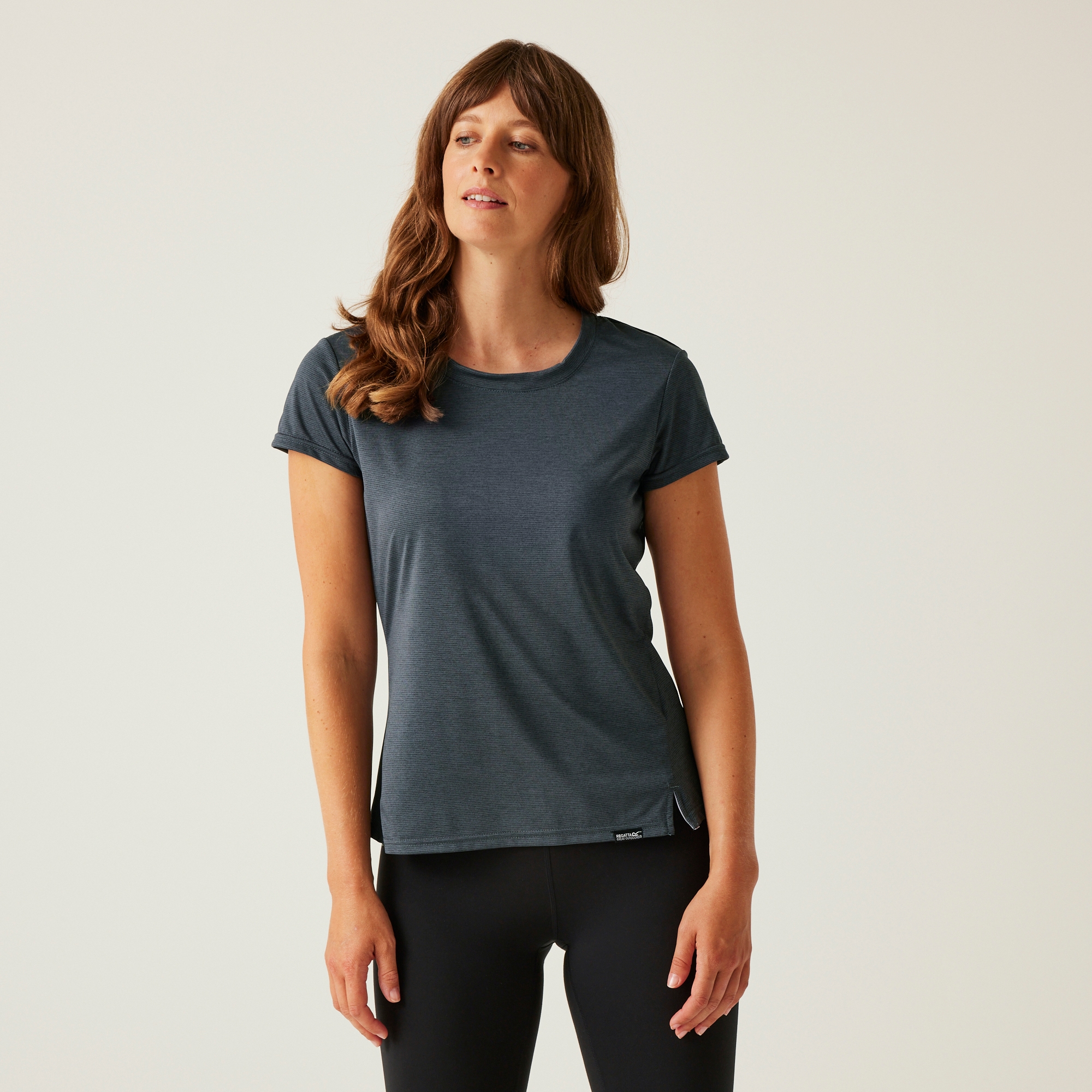 Damska koszulka Limonite VIII Szary