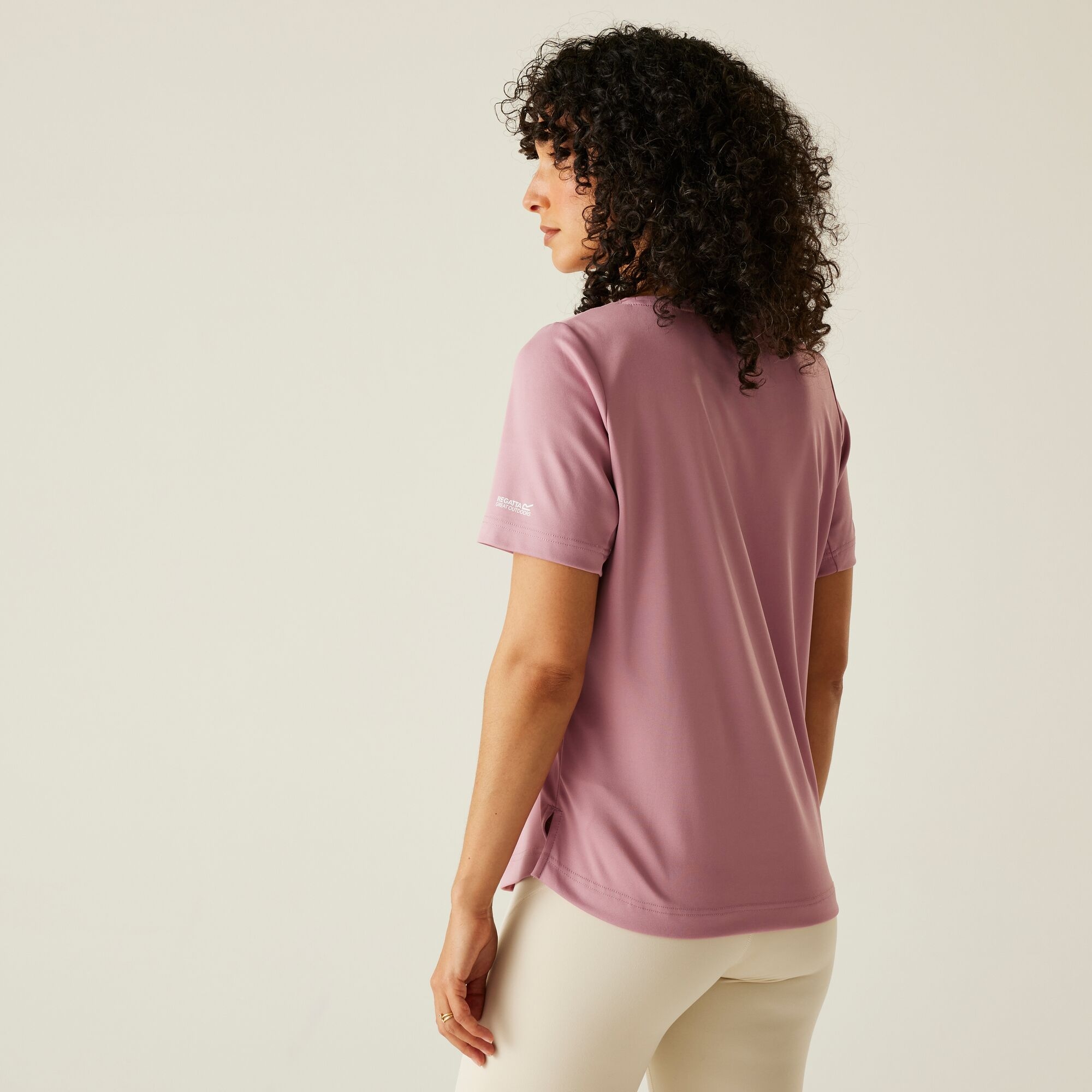 Regatta Damska koszulka Botanna Różowy