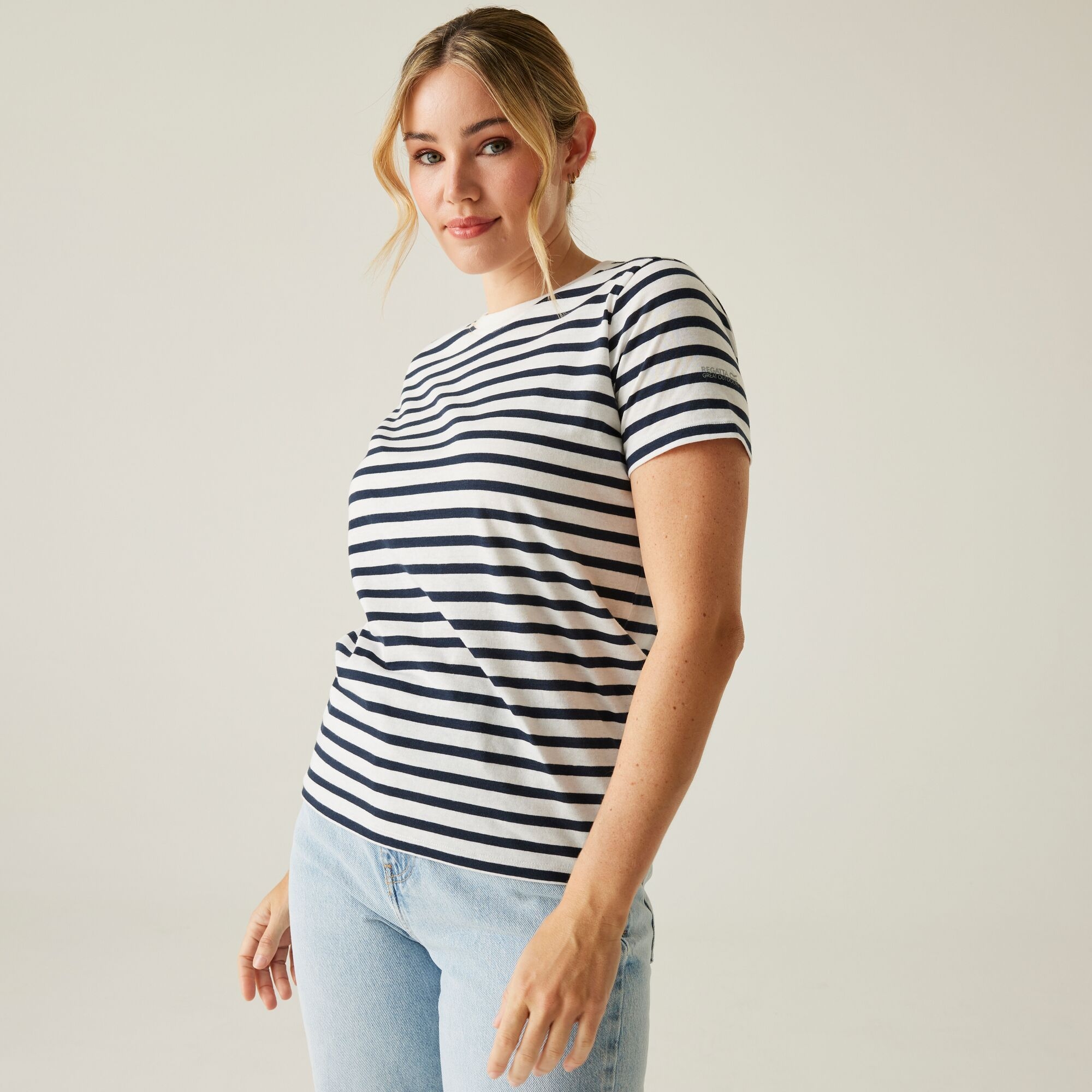 Regatta Damska koszulka Bayletta Kremowy