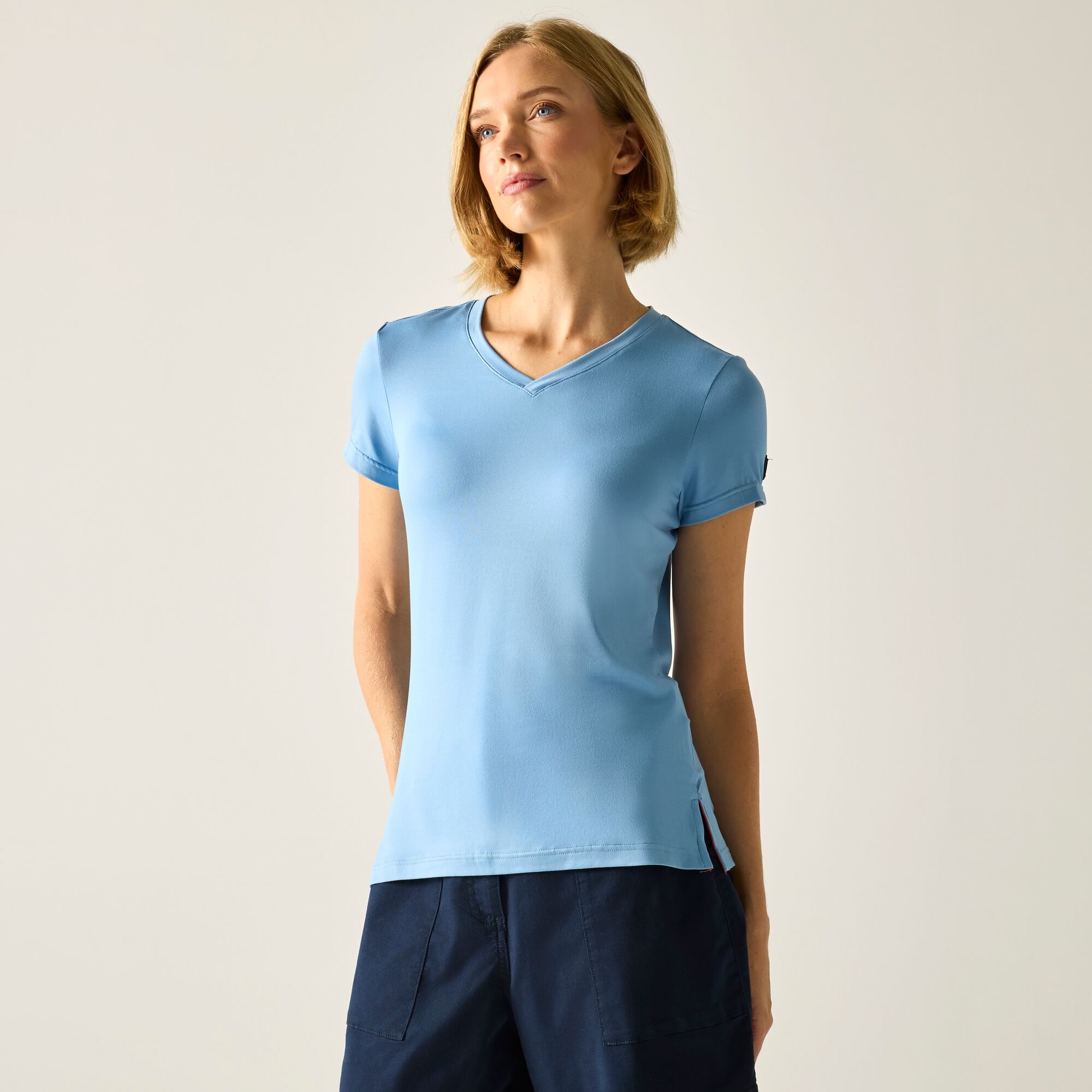 Regatta Women's Elkie T-Shirt - Blue Size 12