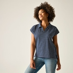 Navy White Stripe 