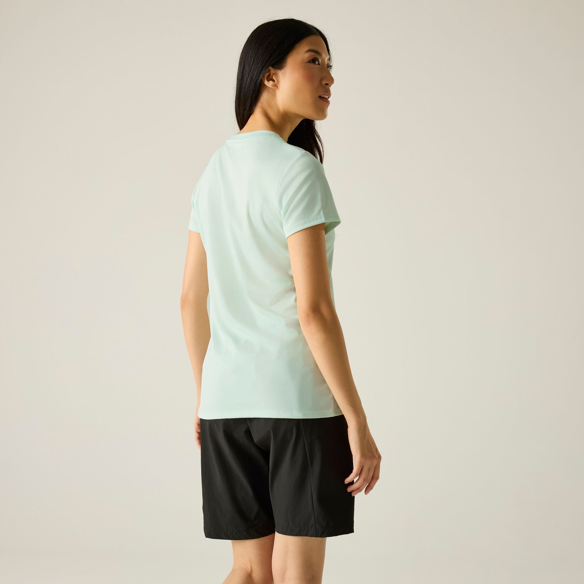 Regatta   Koszulka damska Fingal Slogan Niebieski