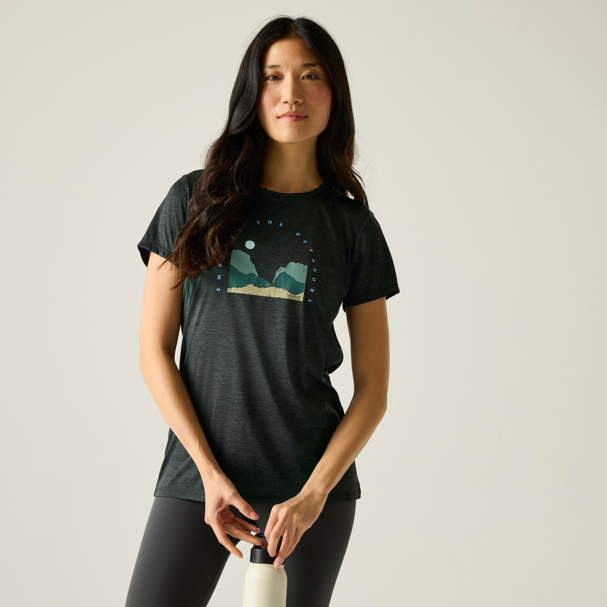 Regatta Koszulka damska Fingal Czarny