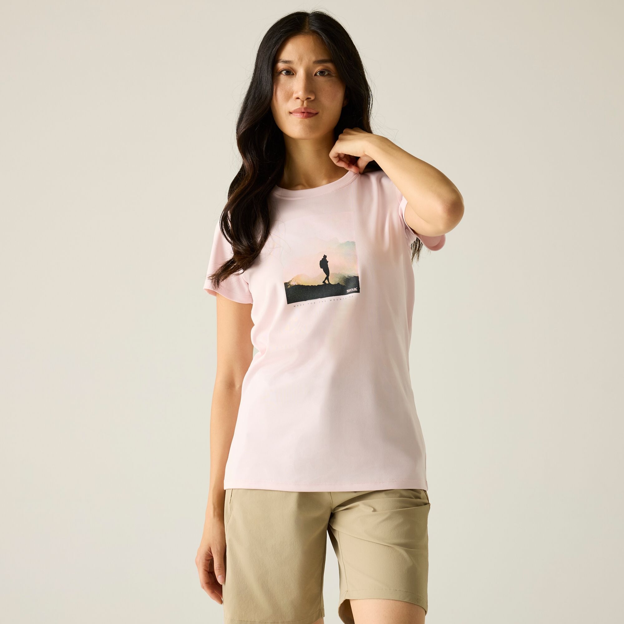 Regatta Women's Fingal T-Shirt - Pink Size 24