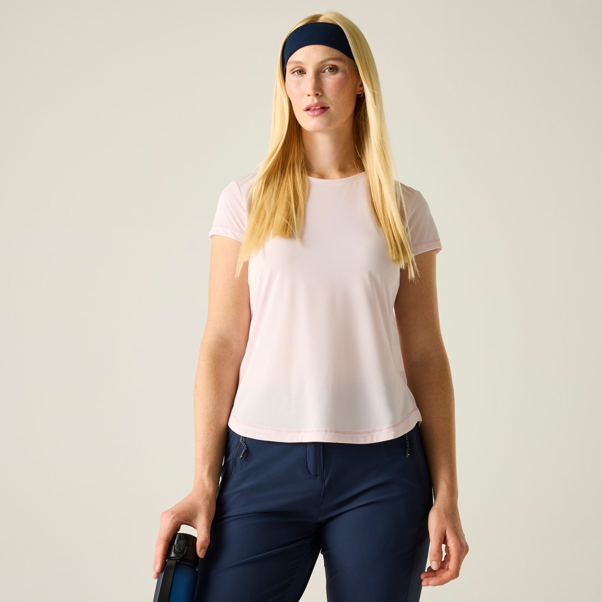 Regatta Women's Mindo Anti-Insect Short Sleeve T-Shirt - Pink Size 8