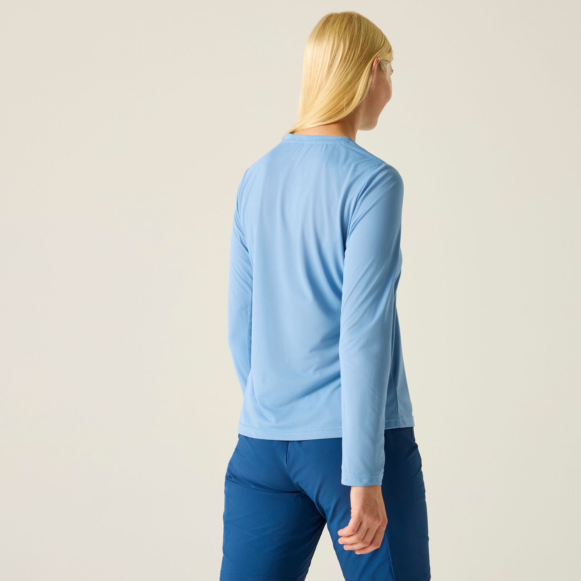 Regatta   Koszulka damska z długim rękawem Mindo przeciw insektom Niebieski