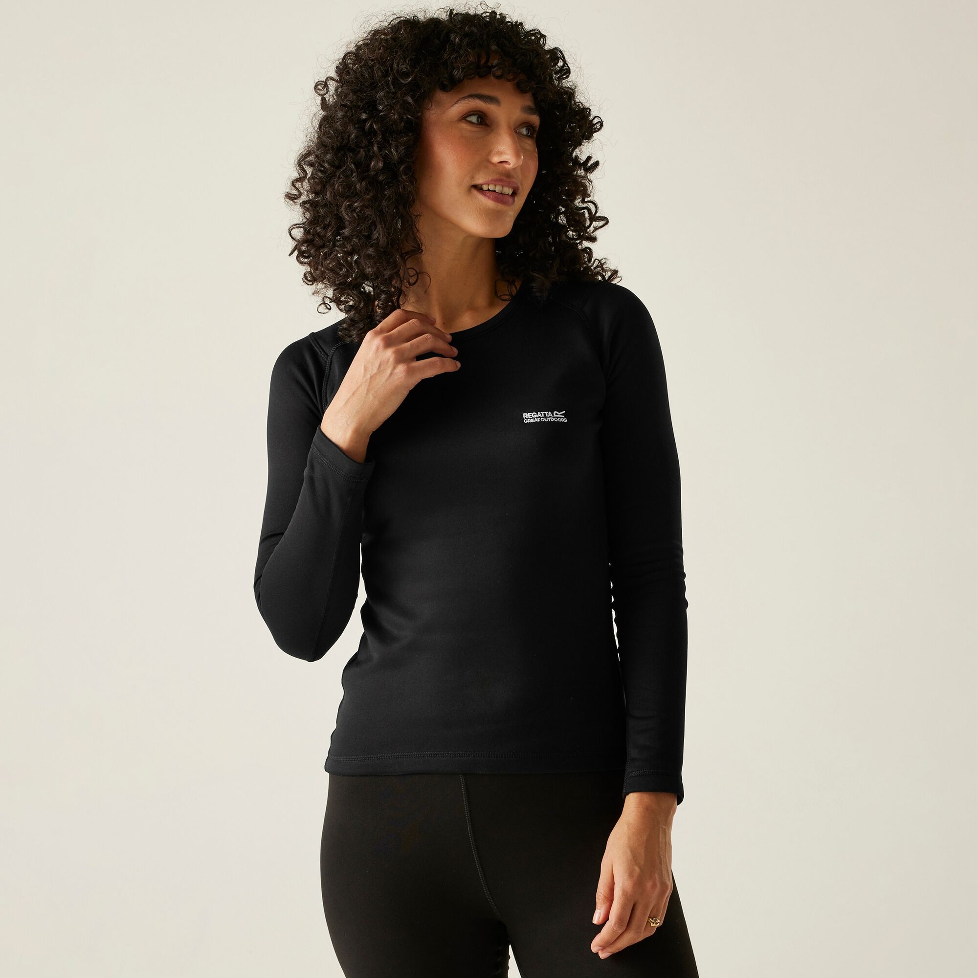 Regatta Thermal Baselayer Set Size: 18 Women's Black