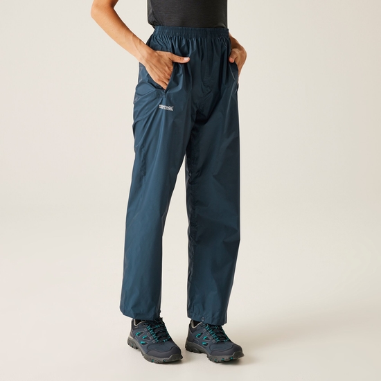 Women's Pack It Waterproof Overtrousers Midnight 
