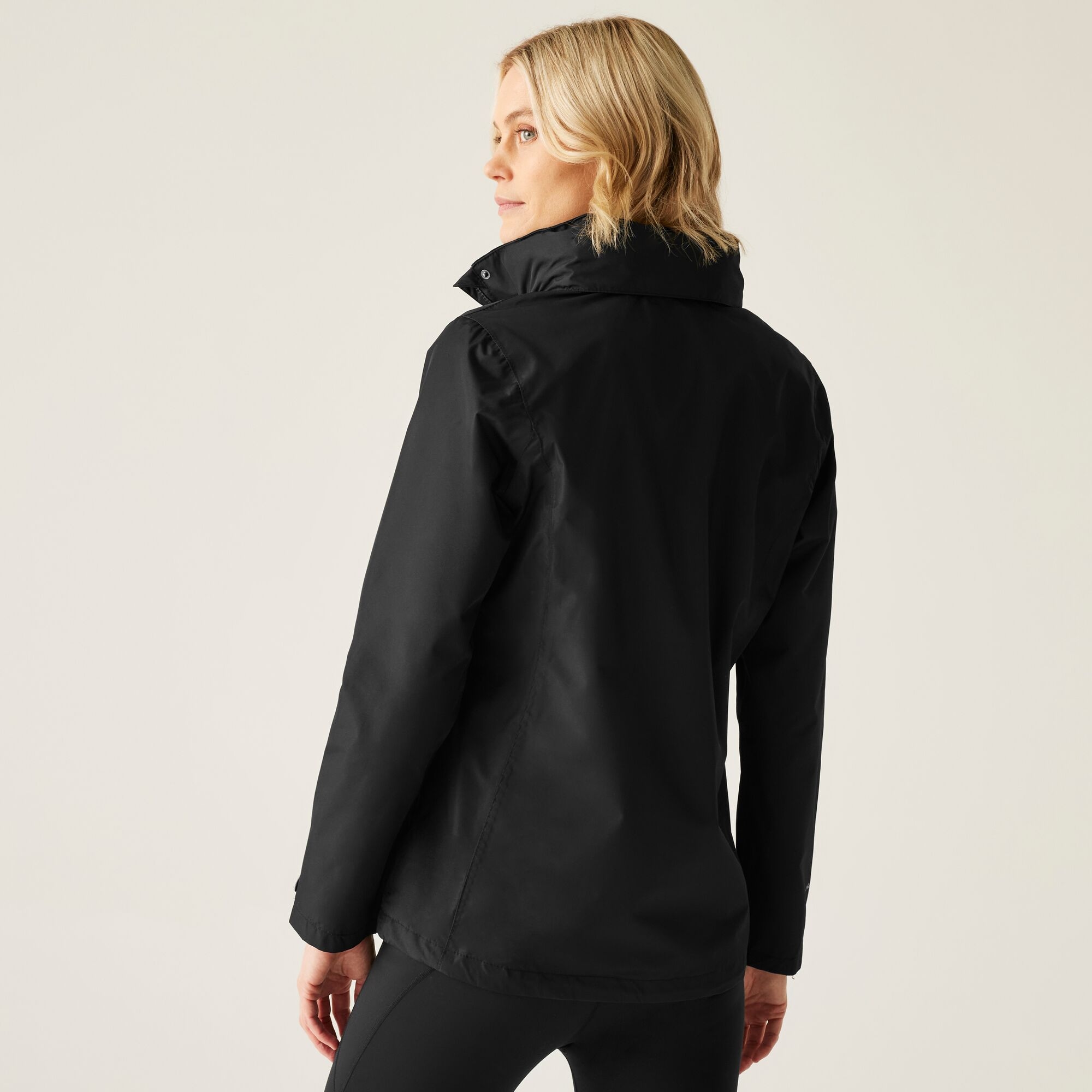 Regatta Damska kurtka przeciwdeszczowa Daysha Czarny