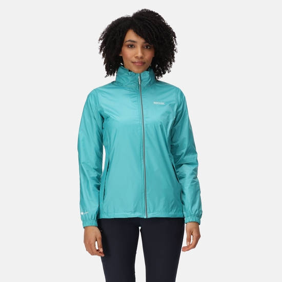 Women's Corinne IV Waterproof Packaway Jacket Turquoise