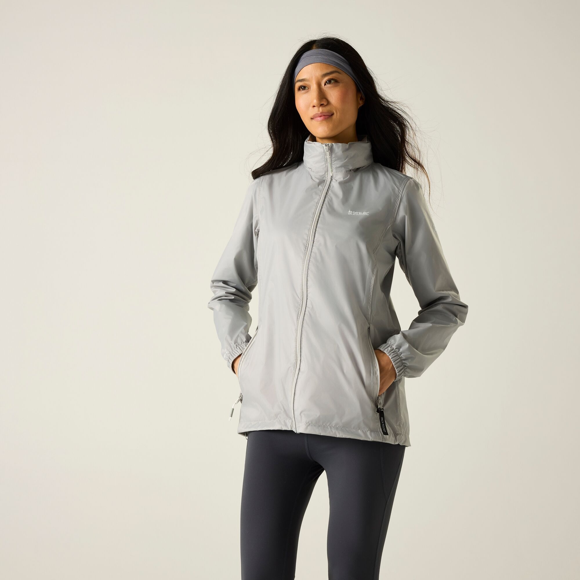 Regatta   Kurtka damska przeciwdeszczowa Corinne IV Szary