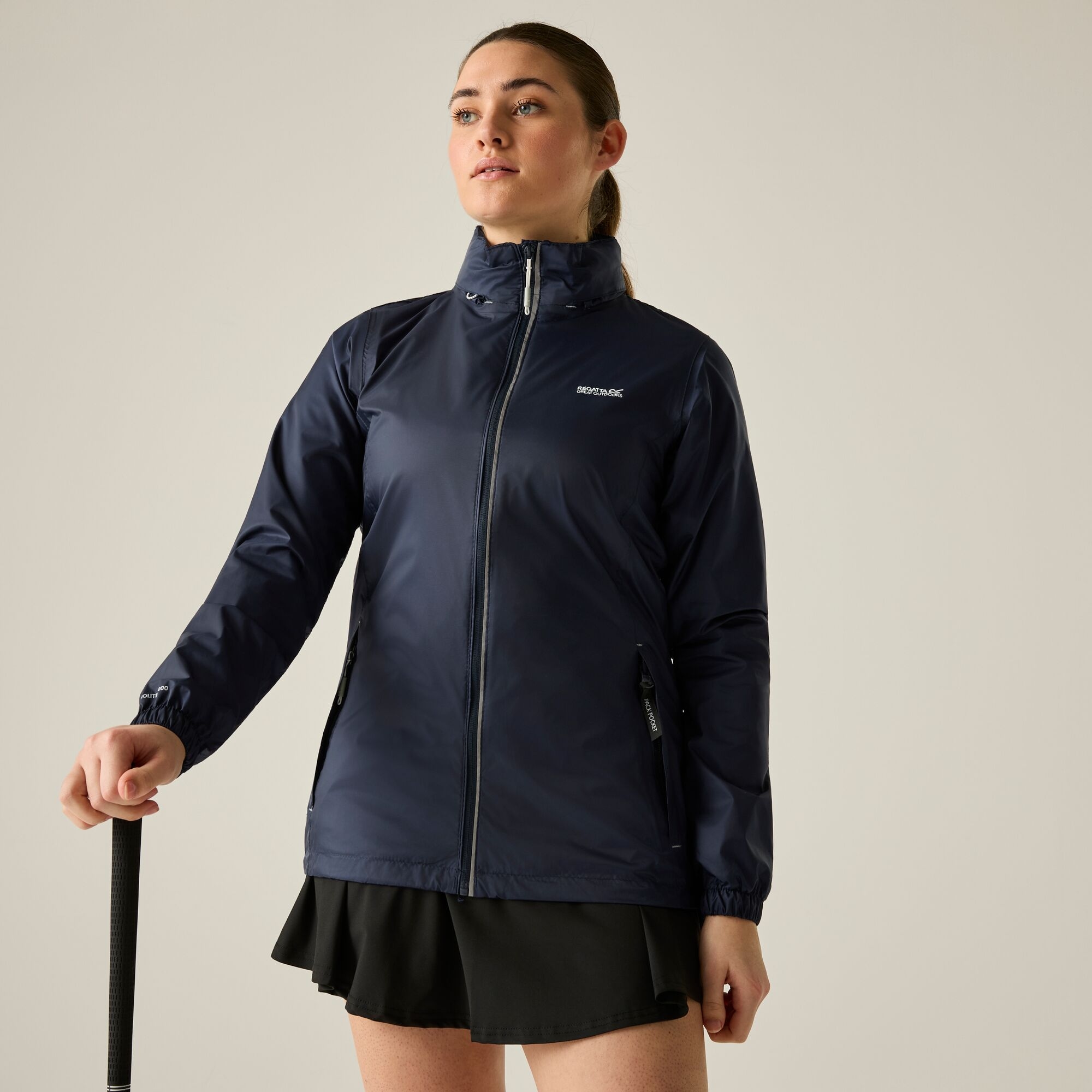 Regatta   Kurtka damska przeciwdeszczowa Corinne IV Niebieski