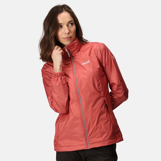 Veste Femme imperméable, légère et compactable Corinne IV Rouge