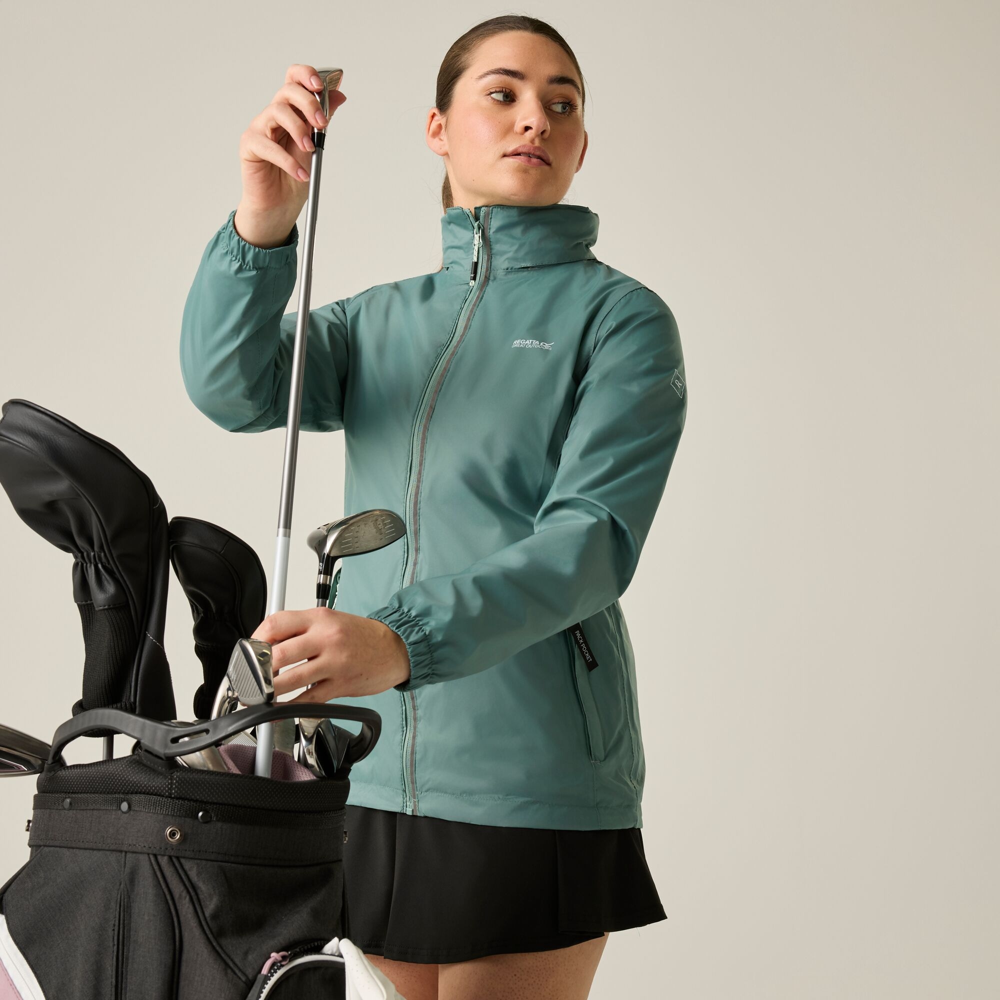 Regatta   Kurtka damska przeciwdeszczowa Corinne IV Zielony
