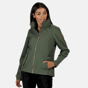 Women S Laurenza Lightweight Waterproof Jacket Thyme Leaf Regatta