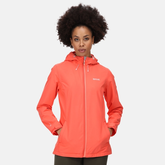 Women's Hamara III Waterproof Jacket Neon Peach