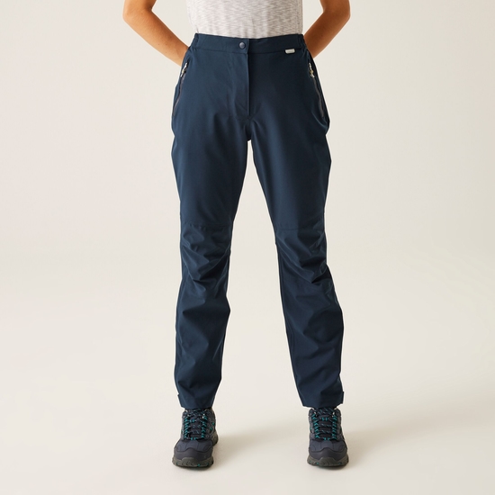 Women's Highton Waterproof Overtrousers Navy 