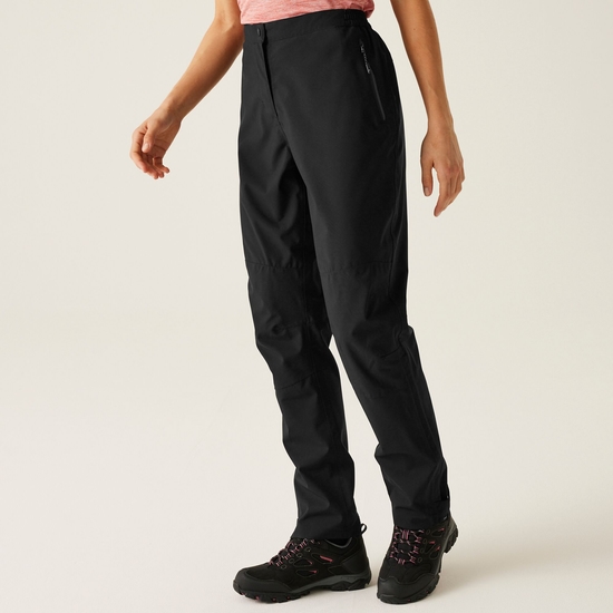 Women's Highton Waterproof Overtrousers Black