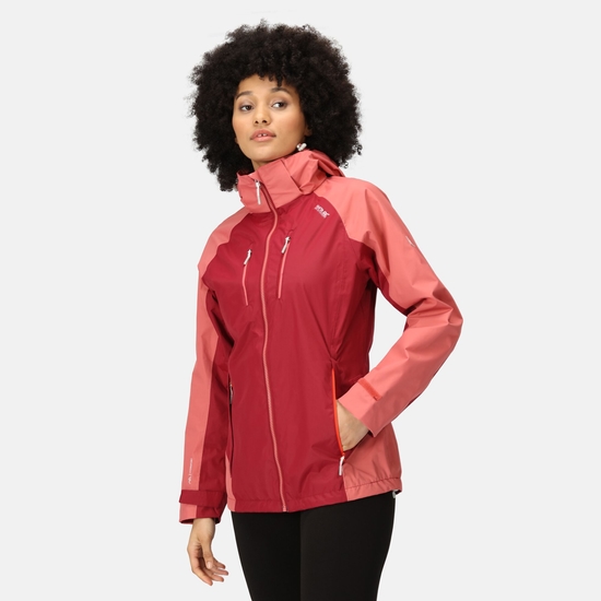 Veste Femme imperméable avec capuche Calderdale IV Rouge