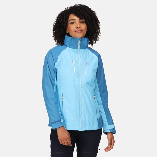 Women's Calderdale IV Waterproof Jacket Ethereal Blue Vallarta Blue