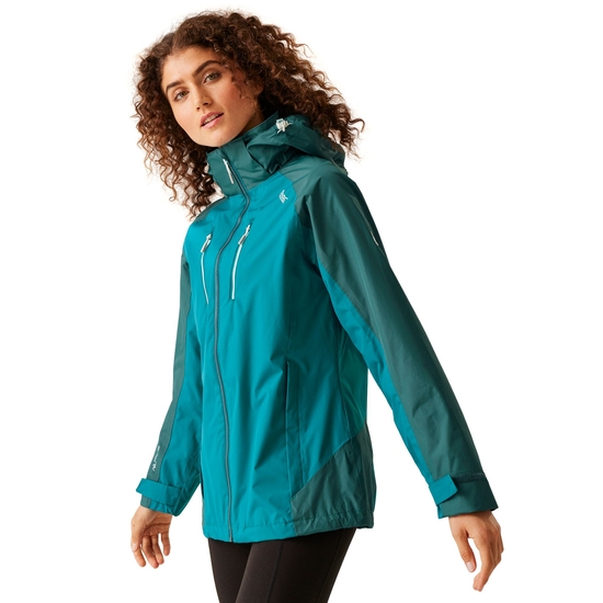 Women's Calderdale IV Waterproof Jacket Gulfstream Reflecting Lake